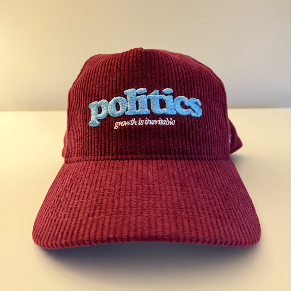 '47 Brand x Politics Corduroy Hitch Hat in Cardinal